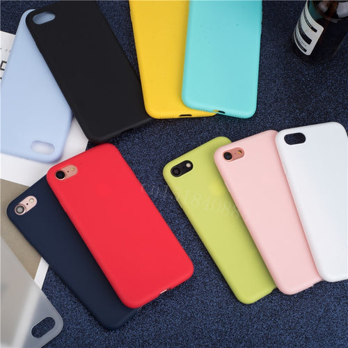 Thin Soft Color Phone Case