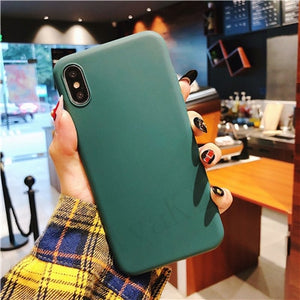 Thin Soft Color Phone Case