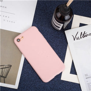 Thin Soft Color Phone Case