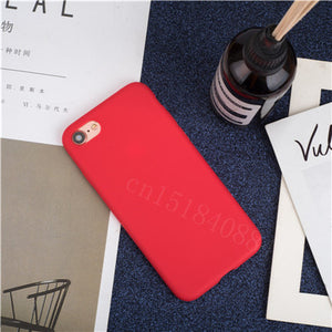 Thin Soft Color Phone Case