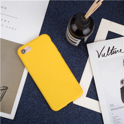 Thin Soft Color Phone Case