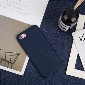 Thin Soft Color Phone Case