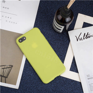 Thin Soft Color Phone Case